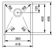 Мойка Франке PEX 210-42 фото 3 в Казани и Татарстане Мойка Franke PEX 210-42 фото 3 в Казани и Татарстане